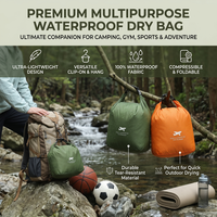 Sac de Rangement Pliable Portable Léger et Durable en Oxford 420D Imperméable avec Logo Personnalisé pour l'Escalade - Vente en Gros