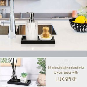 Silicone Sponge Holder <b>Kitchen</b> Sink Organizer Tray Dish Caddy Soap Dispenser Scrubber Spoon Holder Dishwashing Accessories - Product Image 5