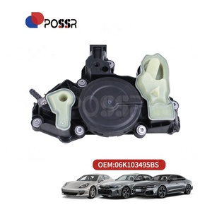 POSSR 06K103495BS其他发动机零件汽车零件排气阀油水分离器适用于奥迪A3 A4 A6 VW 2.0T 06K103495AF - Product Image 1