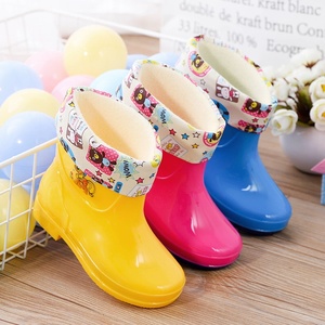kids <strong>shoes</strong> Cute Cartoon Overshoes for Girls 2-11 Years Old Children's Waterproof Non-Slip Rain Boots Baby Rubber Water <strong>Shoes</strong> - Product Image 1