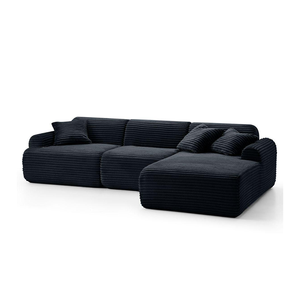 Perfect Dropshipping Products Ready Stock Minimalist Fabric <b>Sofa</b> Sponge L-Shape Sectional <b>for</b> Apartment Villa Use Eco-Friendly - Product Image 2