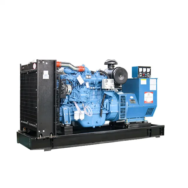 Generator yuchai 100kw rpm rendah, generator diesel 125kva