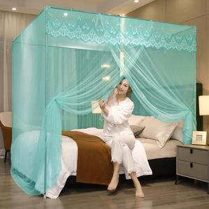 มุ้งกันยุงสำหรับห้องนอนแบบหนึ่งประตูทำจากโพลีเอสเตอร์100% 2025ใหม่ - Product Image 1