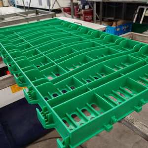 Plancher à lattes en plastique anti-âge pour chèvres, 100*50cm, sans accrocs, pour élevage de chèvres et de moutons, prix de gros en usine - Product Image 4