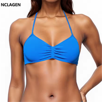 Soutien-gorge de sport à faible MOQ, haute élasticité, compression, sans couture, dos nu, pour femme, avec logo personnalisé, haut de sport, haut de course, haut de fitness, haut d'entraînement