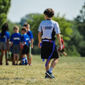 ธงคาดเอวสำหรับเด็กและผู้ใหญ่ พีวีซีสีสันสดใส พิมพ์สองด้าน ปรับแต่งโลโก้ทีมได้ สำหรับกีฬา นักกีฬา ฝึกซ้อม ฟุตบอล - Product Image 6