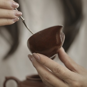 Tin <b>Tea</b> Scoop Irregular Shape For Kung Fu <b>Tea</b> <b>Set</b> Anji Origin - Product Image 3