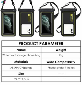 <span class=keywords><strong>Pochette</strong></span> de <span class=keywords><strong>téléphone</strong></span> étanche flottante bande d'étanchéité Portable <span class=keywords><strong>téléphone</strong></span> portable sac sec flotteur sac étanche <span class=keywords><strong>pour</strong></span> <span class=keywords><strong>l</strong></span>'<span class=keywords><strong>eau</strong></span> de plage de moins de 7 pouces - Product Image 5