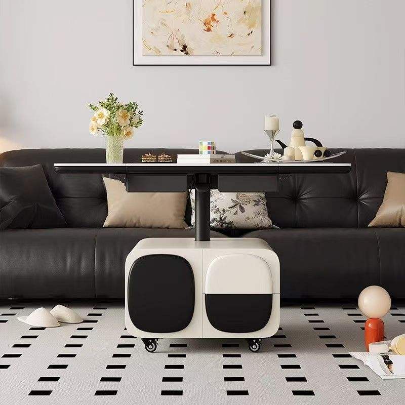 [Panda Creamy Design] Table basse pliable et réglable en hauteur