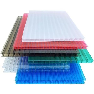Plaque alvéolaire en polycarbonate moderne, résistante aux intempéries et durable, pour serres extérieures - Product Image 3