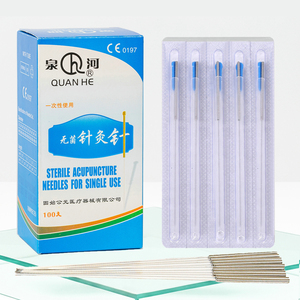 Aiguilles d'<span class=keywords><strong>acupuncture</strong></span> à usage unique, aiguilles à sec, une <span class=keywords><strong>aiguille</strong></span> avec un tube pour la thérapie d'<span class=keywords><strong>acupuncture</strong></span>, 100 pièces/boîte - Product Image 6