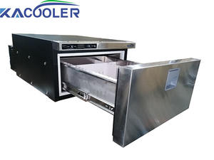 Compresor 24V Refrigerador de coche Menos 12 grados Cajón de congelación rápida Nevera Fácil uso para carrito de comida <span class=keywords><strong>Camper</strong></span> Van - Product Image 2