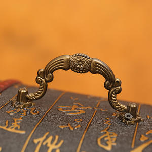 2408 guxiang Vintage boîte en bois anti-poussière film et télévision accessoires de tir artisanat décoration bijoux - Product Image 5