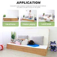 Matelas Offre Spéciale queen gonflable imperméable et personnalisé et matelas de compression de conception antidérapante pour le salon et la chambre