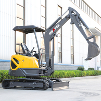 LIVRAISON GRATUITE Minipelle 3.5 tonnes Moteur Kubota de pelle ferme Nouvelles mini pelle 1 tonne 2 tonnes Prix des machines