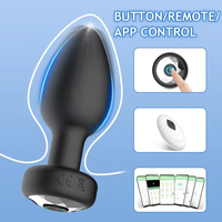APP Wireless Control Anal Vibrator Butt Plug Männer Prostata-Massage gerät Stimulator Weiblicher Mastur bator Sexspielzeug für Erwachsene für schwule Männer