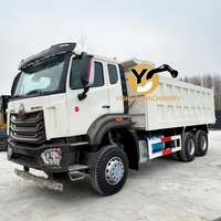 Camion benne d'occasion à livraison rapide, série HOWO NX 6X4, de haute qualité, à prix avantageux