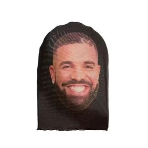 Nuova Balaclava dal Design Divertente, Maschera Integrale Traspirante e Resistente, Protezione Solare con Immagini di Celebrità per Halloween - Product Image 2