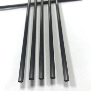 Varilla de fibra de carbono pultruida personalizada del fabricante, excelentes propiedades estructurales, suave para construir poste de tienda de estaca de fibra de vidrio - Product Image 3