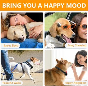 Automatic Dog Training <strong>Collars</strong> with Beep Vibration Shock Modes Smart <strong>Pet</strong> <strong>Anti</strong> <strong>Barking</strong> <strong>Collar</strong> - Product Image 6