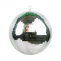 Boules disco réfléchissantes argentées personnalisées - Taille géante ou mini pour la décoration de mariage, de Noël et des fêtes