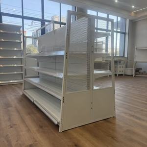 डबल पक्षीय पेय काउंटर द्वीप शेल्फ डबल-पक्षीय सफेद ठंडा-रोल स्टील 5-पेय के लिए - Product Image 3