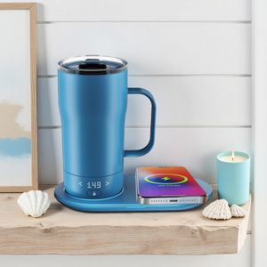 Set Regalo Natalizio Essenziale per Viaggiatori: Tazza Termica Intelligente in Acciaio Inox con Controllo della Temperatura - Product Image 2