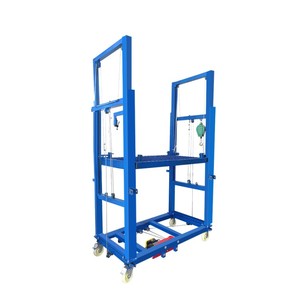 Plataforma de Trabajo Móvil con Elevador de Brazo para Andamios de Construcción Kellen, Plataforma Hidráulica de Elevación de Acero - Product Image 4