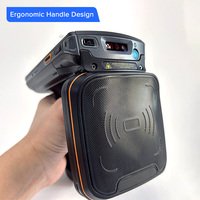 TY850 Lecteur portable PDA 4G WIFI Bluetooth UHF RFID à longue portée 20m pour la gestion d'entrepôts, d'élevages et de blanchisseries