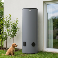 Réservoir d'eau à pompe à chaleur électrique intégré en acier inoxydable pour le stockage d'eau chaude domestique