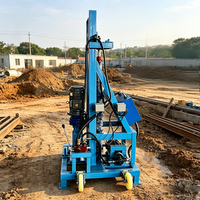 MIKTON MKD-120D Foreuse hydraulique électrique pour puits d'eau, profondeur max. 150m, pompe portable, moteur, structure simple, faible taux de défaillance