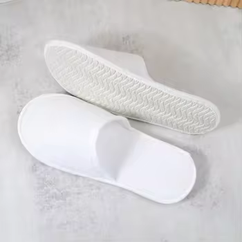 Customizable White Coral Velvet Disposable Hotel