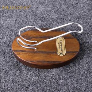 Muxiang <b>Pipe</b> Rack Wooden Base Metal <b>Stand</b> For Smoking <b>Pipe</b> Display - Product Image 4