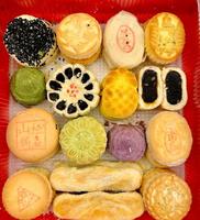 Coffret Cadeau Traditionnel de Dim Sum dans une Boîte Cadeau Pâtissière, Cadeaux de Pâtisserie Chinoise, Gâteaux en Gros, Snacks, Gâteaux de Lune en Gros