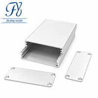 Caja de Control Personalizada de 64*23 mm, Carcasa de Aluminio para Dispositivos Médicos, Carcasa de Disipador de Calor Extruido 6063, Monitor de Diagnóstico, Módulo para Pacientes