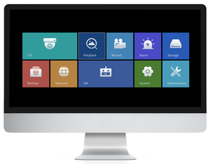 ND7932-DV videoregistratore di rete H.265 a 32 canali 4K decodifica sorveglianza della telecamera IP con doppio slot per Hard Disk - Product Image 3