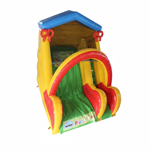 Tobogán Inflable Divertido para Niños, Alquiler Comercial para Fiestas al Aire Libre, Material de PVC, Grupo de Edad Universal - Product Image 1