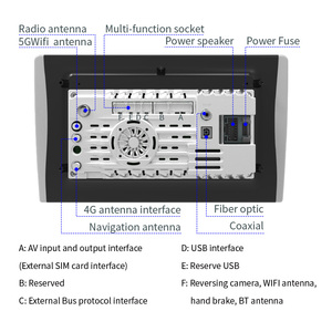 Android 6 + 128G Car DVD Player Video Stereo 2K màn hình cho Opel Vauxhall Astra H g J vectra antara zafira Corsa vivaro - Product Image 6