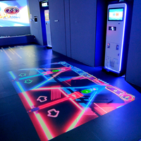 Système de jeu interactif portable directement de l'usine, projecteur interactif à écran tactile pour stands d'exposition