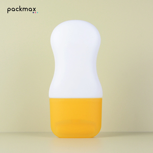 Bouteille de massage à rouleau en silicone texturé 100 ml – Emballage vide en PE pour gel musculaire et lotion corporelle, Contenant cosmétique - Product Image 4