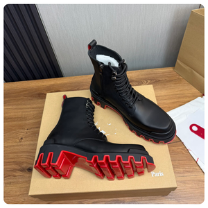 2026 Chris Loub Chaussures de luxe pour hommes à semelle rouge, de créateur, style baskets et chaussures habillées, confortables, brodées, hiver, légères et souples - Product Image 4