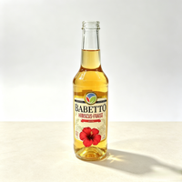 Op maat gemaakte rol etiketten voor drankenflessen, geprägd, zelfklevend, voor fruitdrankverpakkingen