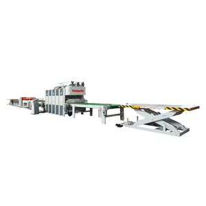 Einfach zu bedienende Vario-Holzfurnier-Finish-und Türfurnier-Verbund produktions linie für Holz bearbeitungs maschinen - Product Image 1