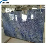 Fantastic Blue Granite Slab, Polished Natural Stone
