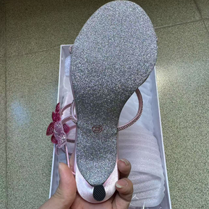 Sandalias de tacón floral con diseño de serpiente en el tobillo para mujer, elegantes y a la moda para el verano. - Product Image 6