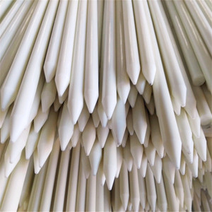 8ft Fiberglass Plant Stakes High Strength UV Resistant <b>Tree</b> Nursery Support with Cutting Service 15-Year Reusable - Product Image 2