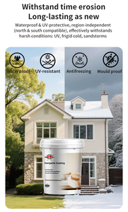 Pintura Impermeable <span class=keywords><strong>para</strong></span> Exteriores de Piedra <span class=keywords><strong>para</strong></span> Protección de Casas y Edificios Comerciales, Solución Todo en Uno - Product Image 5
