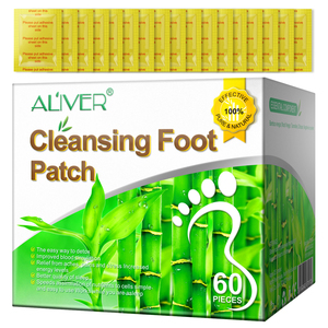 ALIVER улучшенное кровообращение, травяной детоксикационный пластырь для ног Kinoki - Product Image 5