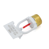 Tête de sprinkler automatique à réponse rapide ZSTBS-15/20 encastrée dans le mur, sphère en verre de 3 mm