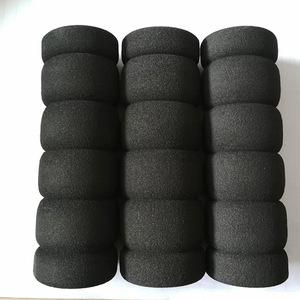 Manchons de protection en caoutchouc nitrile moussant, finition noire mate, épaisseur de paroi 6 mm, usage quotidien - Product Image 1